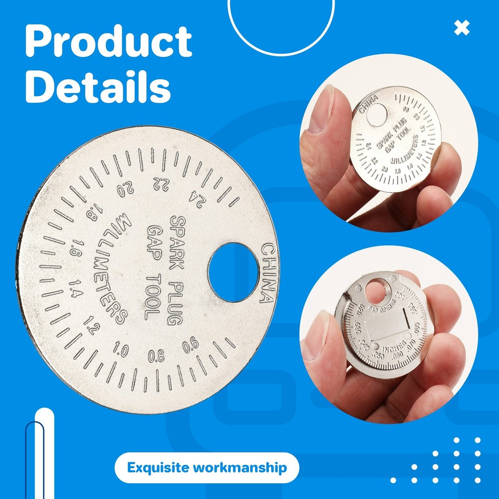 Space Tool Gapper - Wire Space Measuring Tool Scaled from .020Inch to 5904