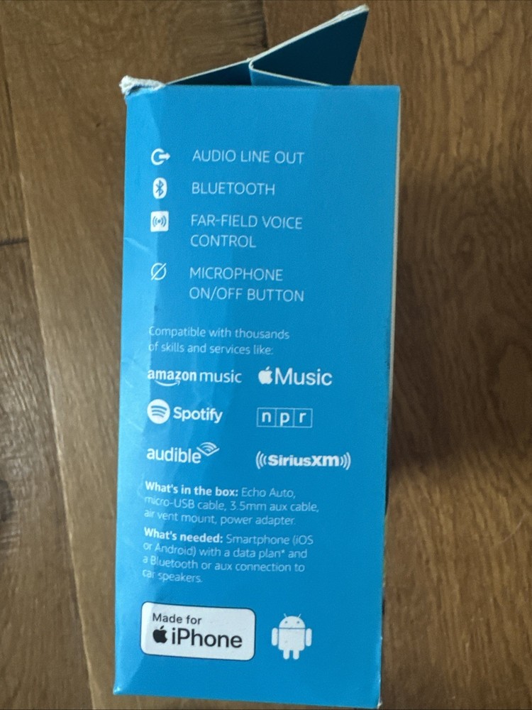 Alexa Echo Auto New In Box