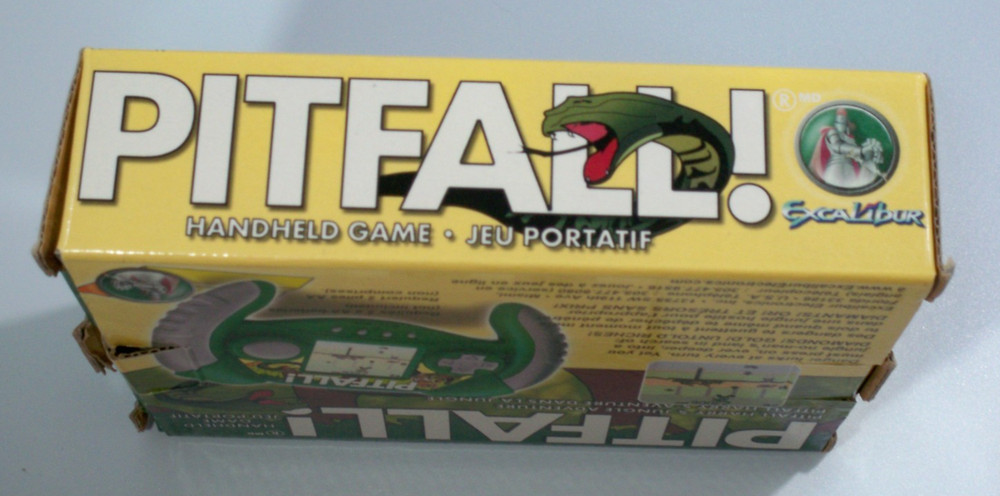Pitfall Handheld LCD Electronic Video Game by Excalibur Model 482 TESTED WORKS