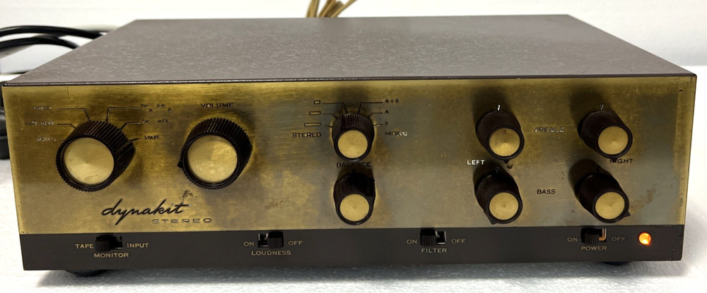 DYNAKIT PAS-2 Stereo Preamp preamplifier Tested & Working!
