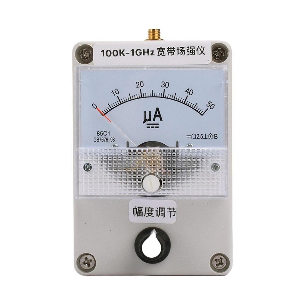Band Width Field Strength Meter Tester High Sensitivity Adjustable Pointer