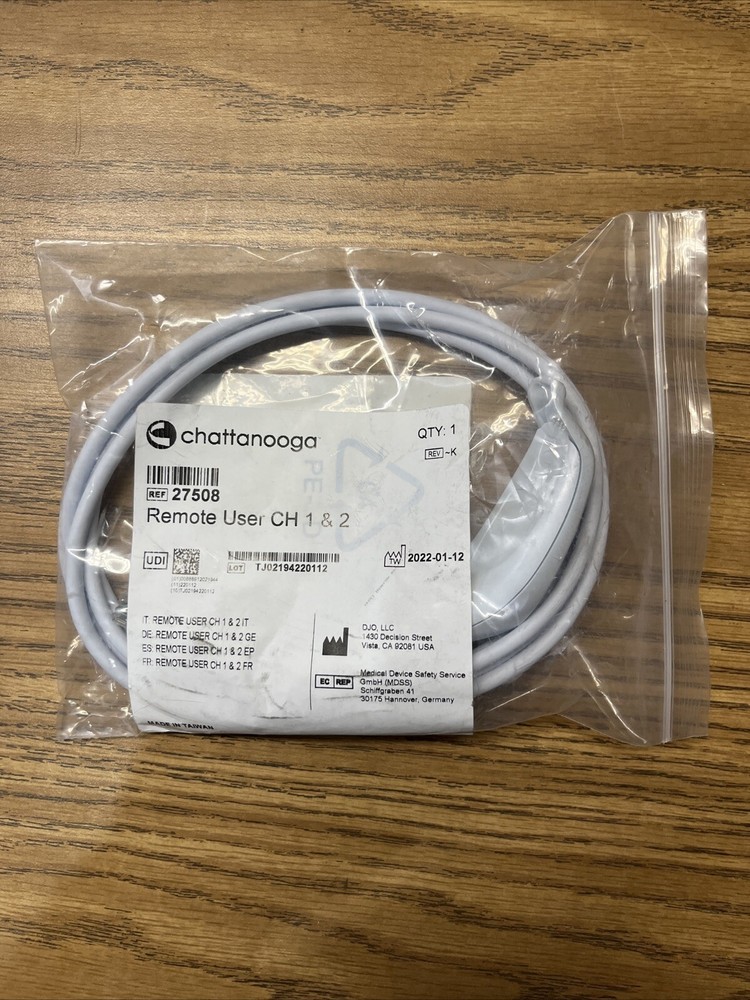 CHATTANOOGA OPERATOR REMOTE CHANNEL 1 & 2 27508