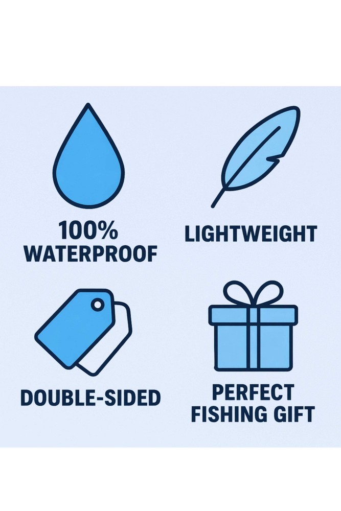 Atlantic Ocean Big Game Fish Identification #1 - Waterproof Quick Reference Guid