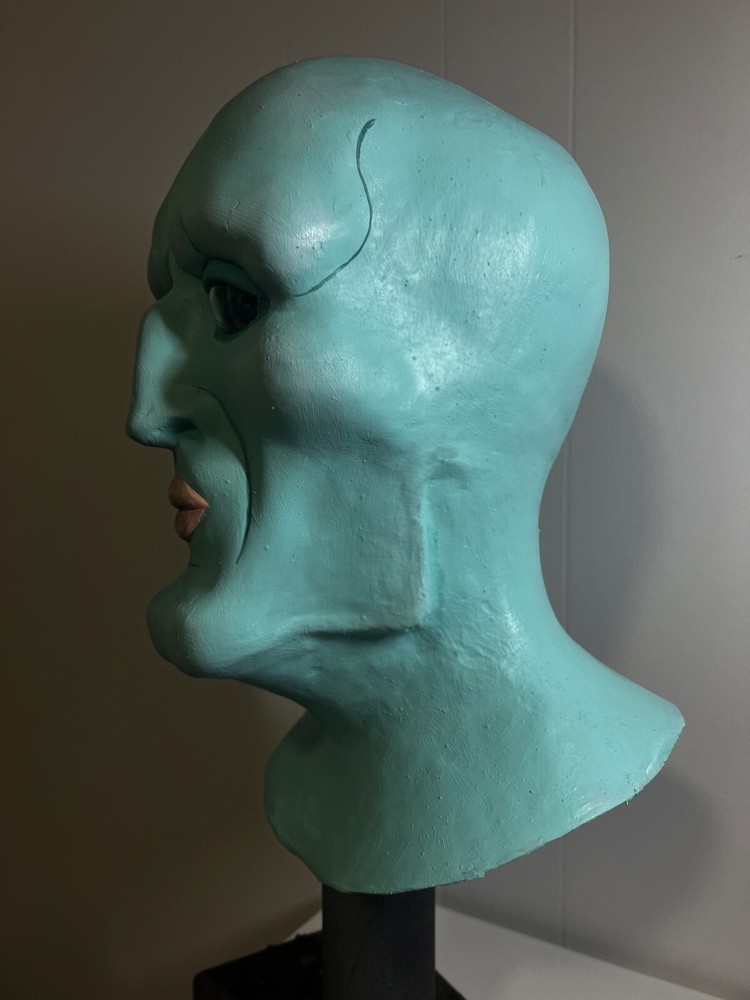 Handsome Squidward latex mask