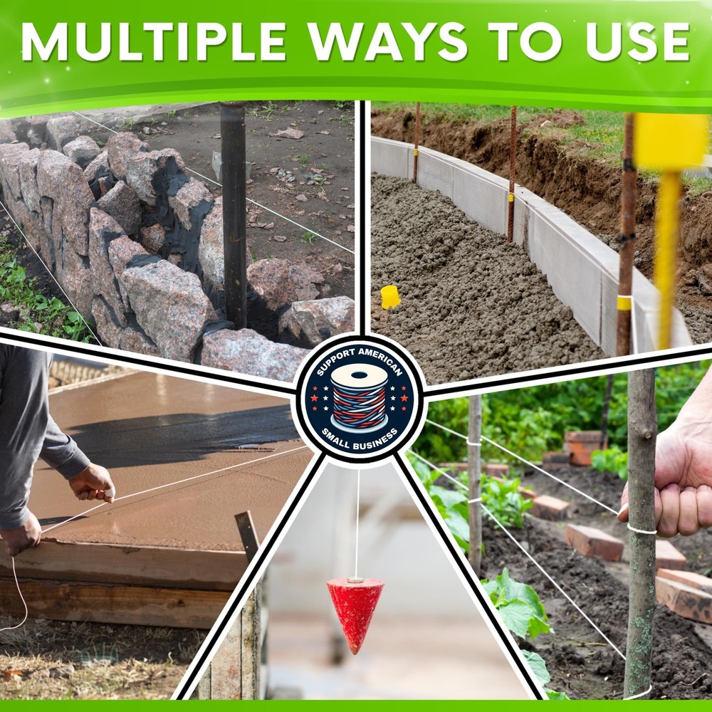 Bright White Twine String 18 Strong Nylon String 1000 Ft Length White String Fo