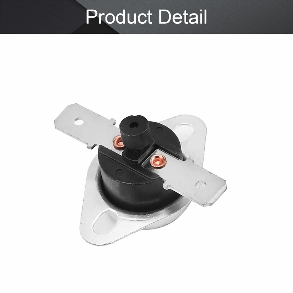 Fielect 5Pcs KSD301 Thermostat Temperature Control Switch,Adjust Snap Disc Te...