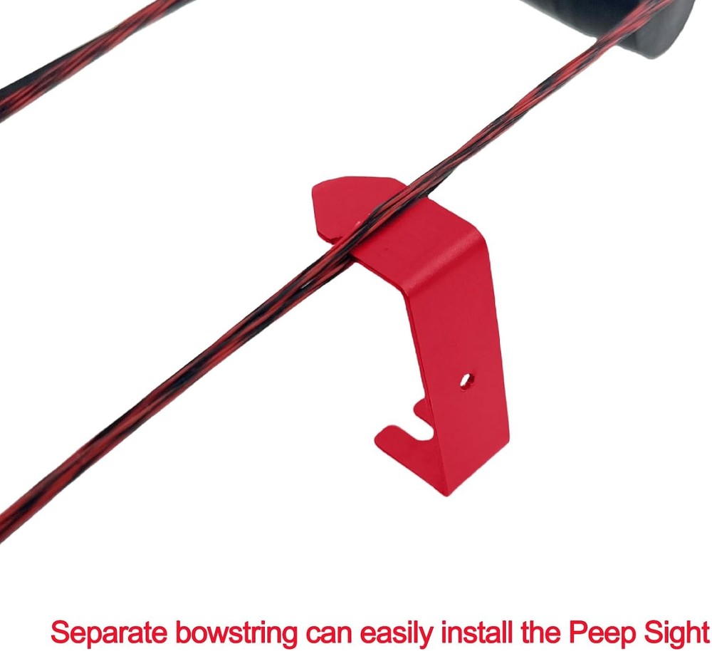 Archery Bow String Separator Tool and Bowstring Serving Thread 131 Black