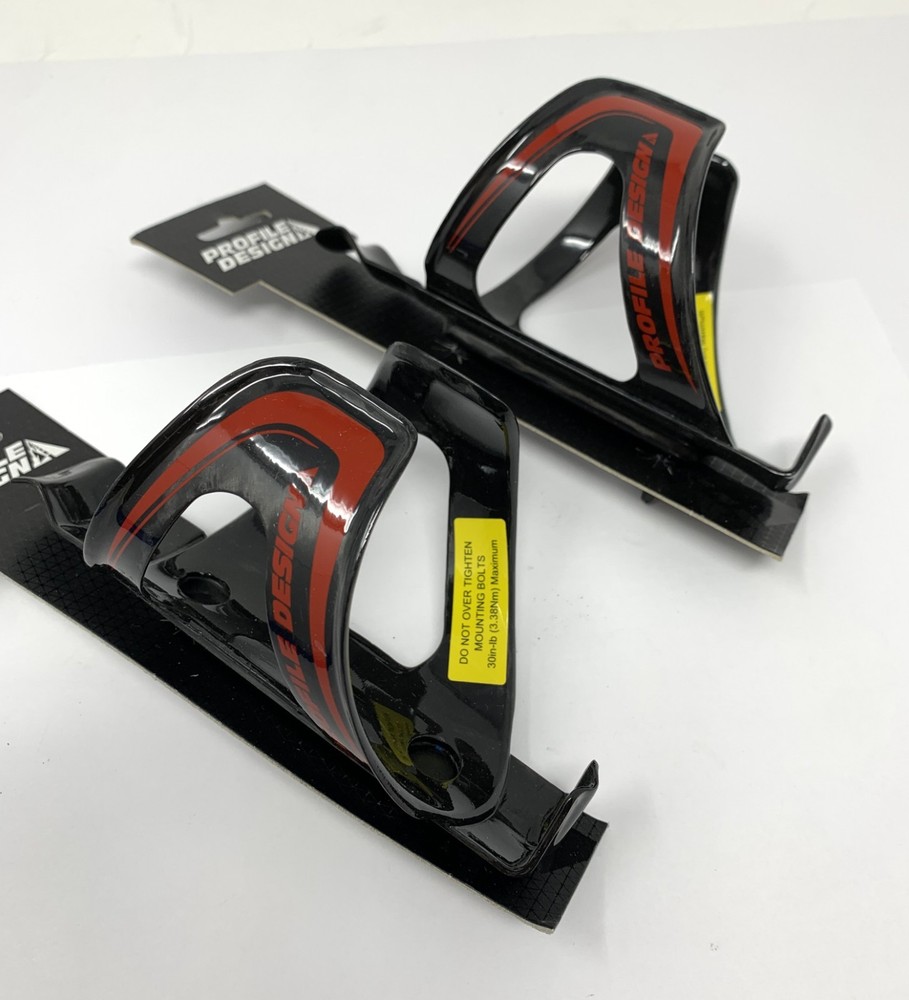 Profile Design Axis Carbon Bottle Cages - Pair - New