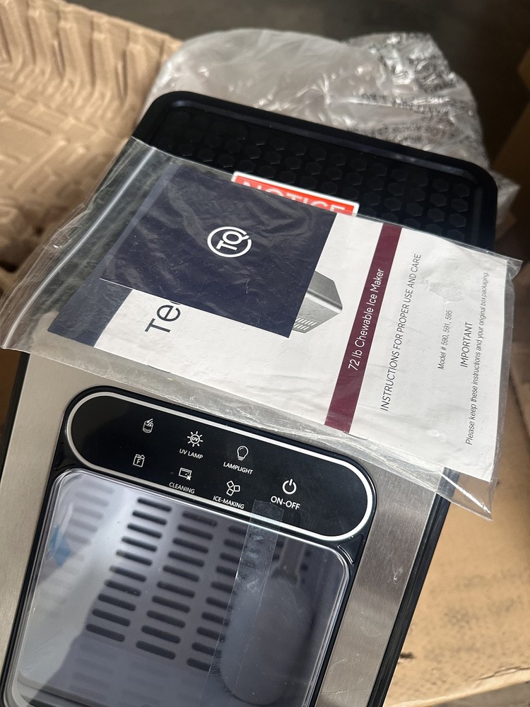 72-lb Large capacity Technique Countertop Nugget Ice Maker Model 595