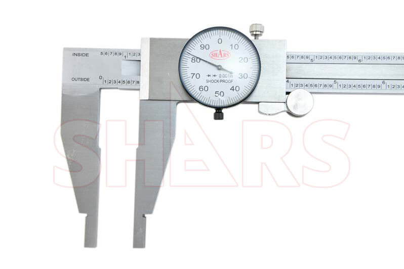 Shars Heavy Duty 18" Long Range Stainless Steel Dial Caliper New R}