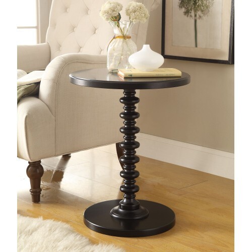 Acton Accent Table - Black Finish