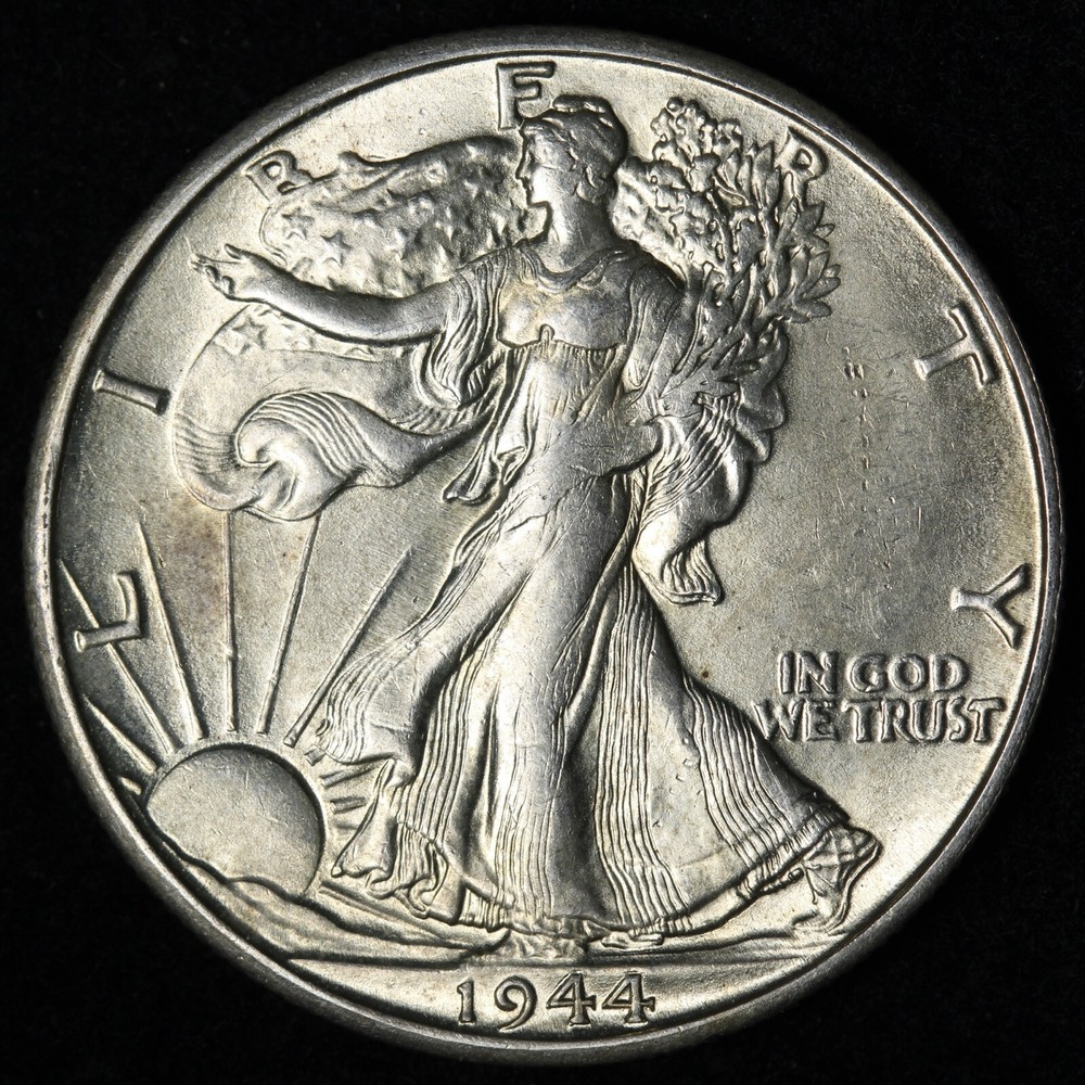 1944-S Walking Liberty Silver Half Dollar BU *UNCIRCULATED* MS E334 T