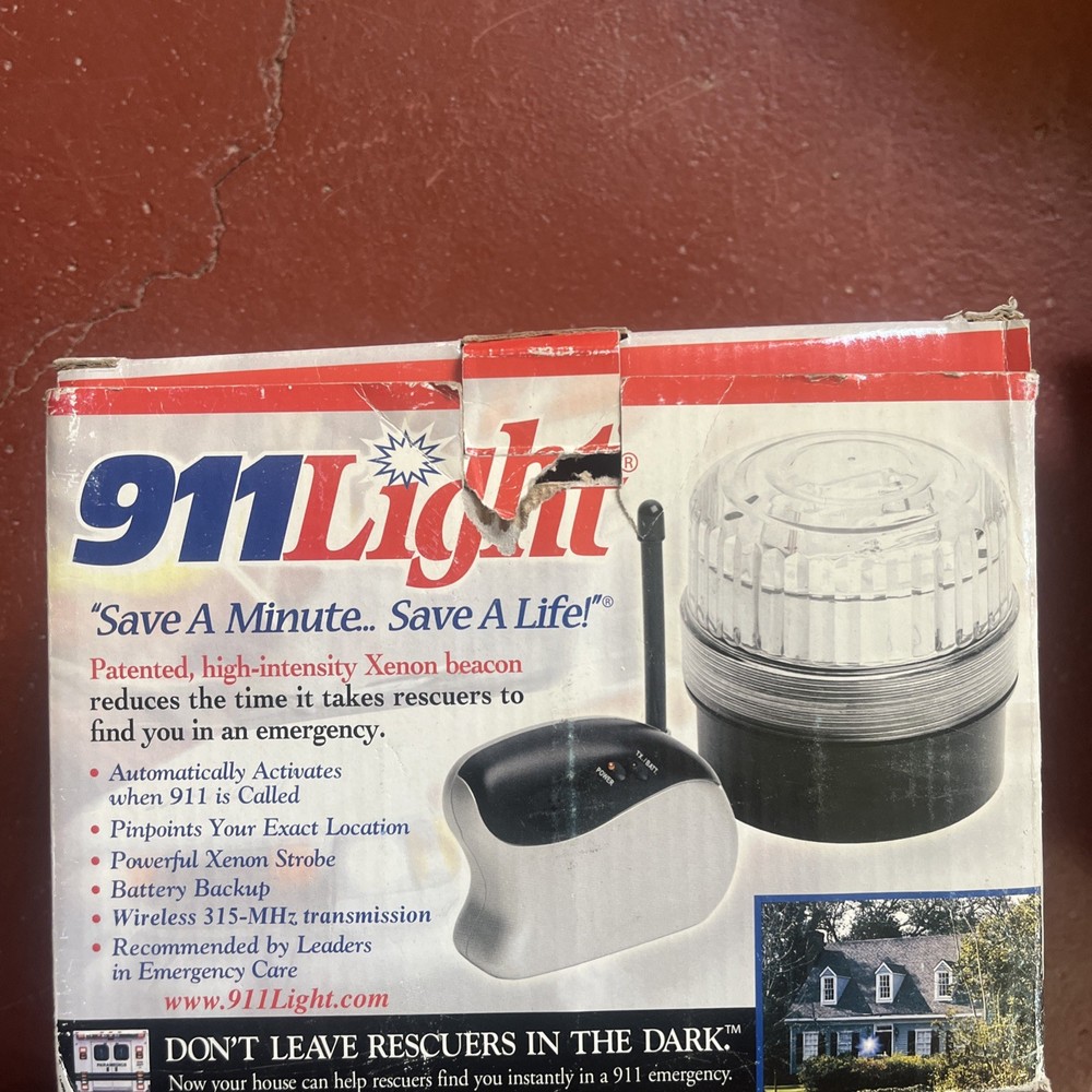 911 EMERGENCY TRANMITTER LIGHT