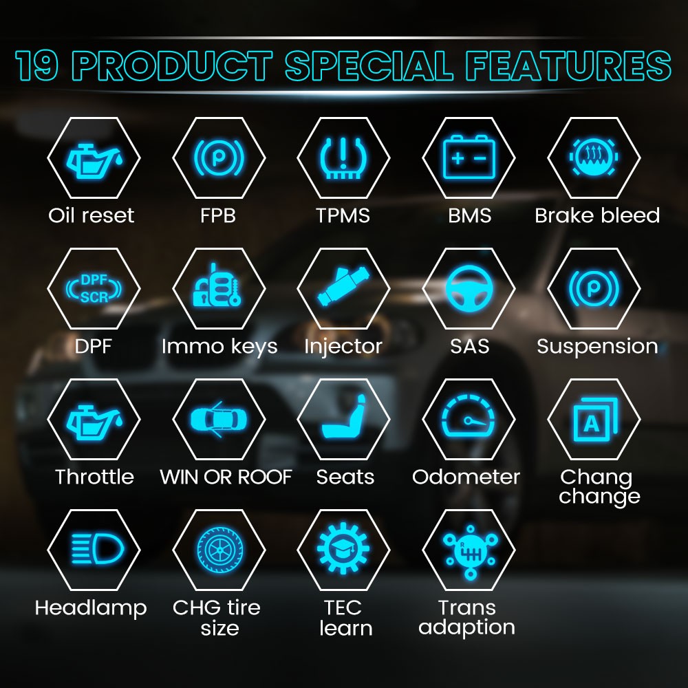 Autel AP200 Bluetooth OBD2 Scanner Code Reader with Full Systems Diagnose