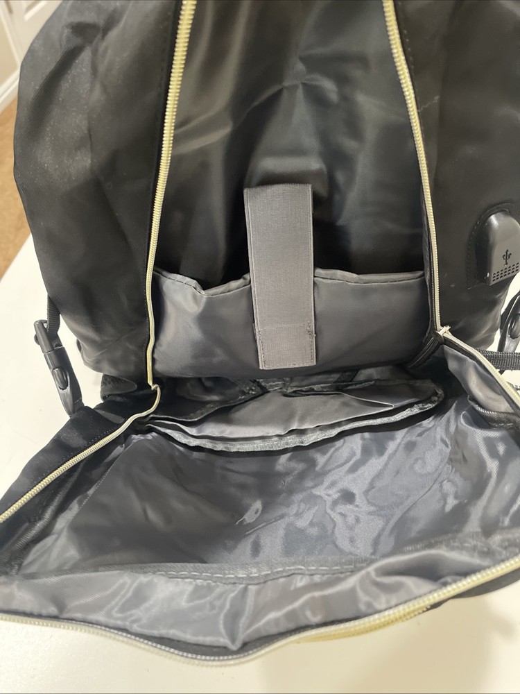 Aoshet 6-Pocket Travel Backpack Black