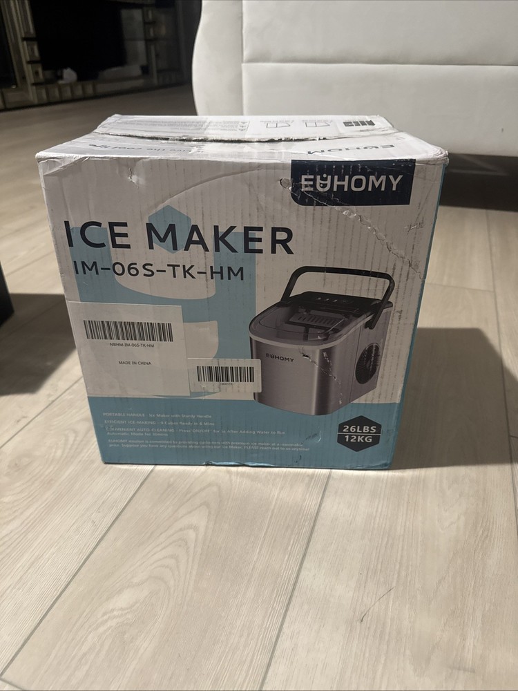 Euhomy Ice Maker- IM-06D-AZ-HM- New in Opened Box!