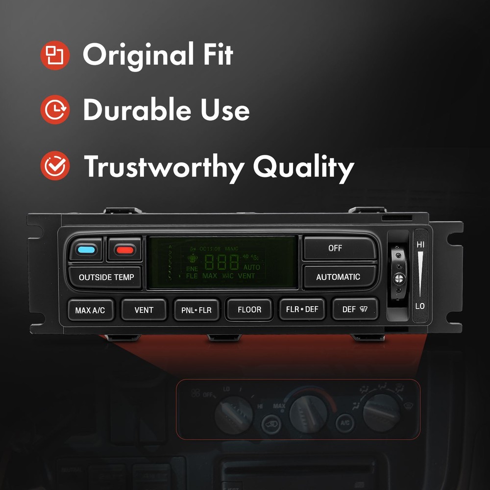 for Ford F-150 1997-2003 A/C Climate Control Module with Automatic A/C Controls