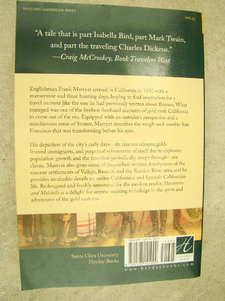 Mountains And Molehills By Frank Marryat