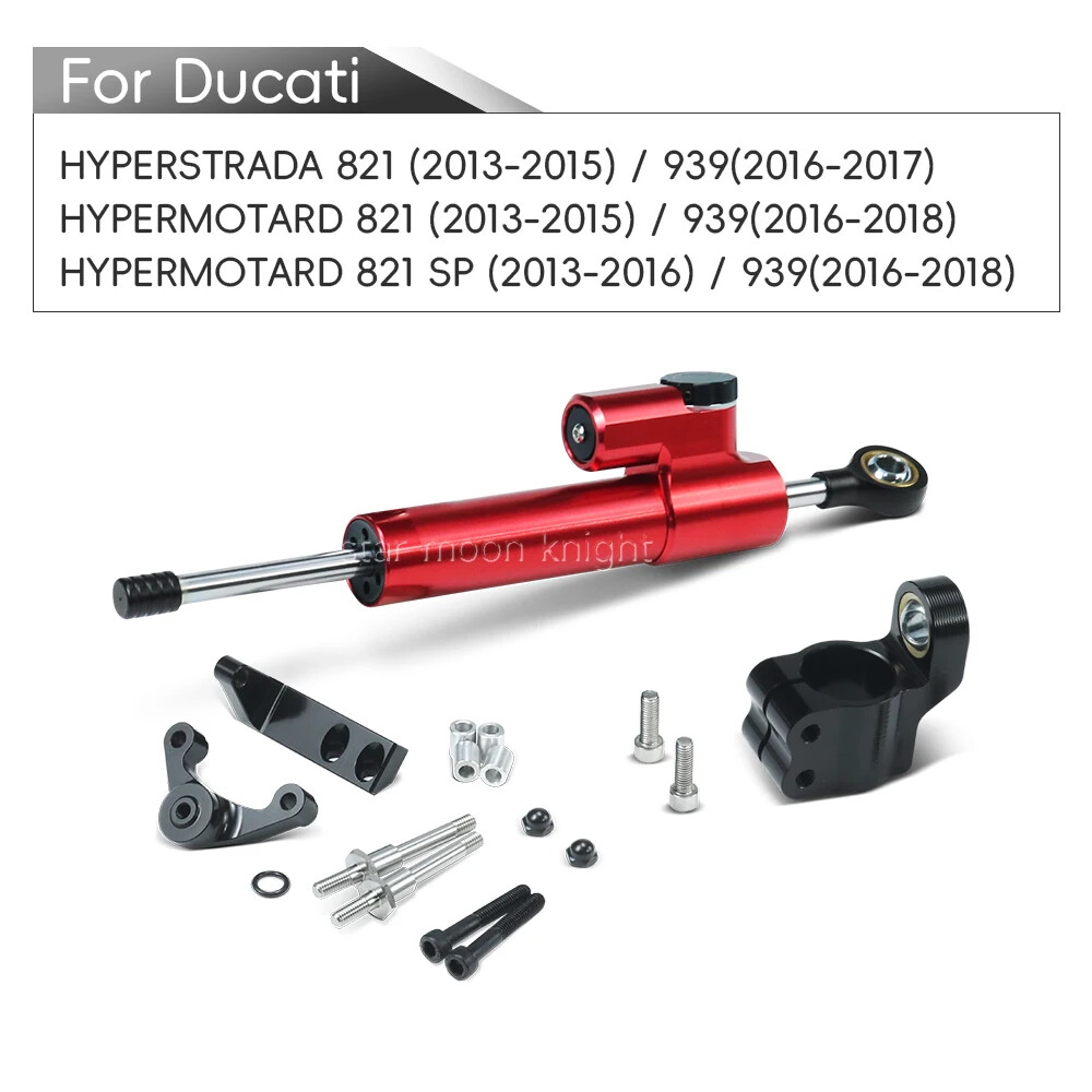 Motorcycle Steering Damper Stabilizer Bracket Kit For Ducati Hyperstrada 821 939