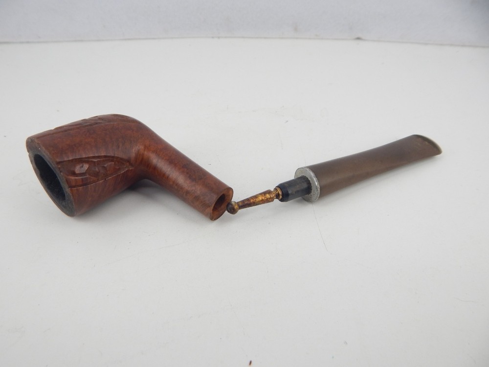 Vintage RUSTIC Imported Briar Pipe w/Stinger