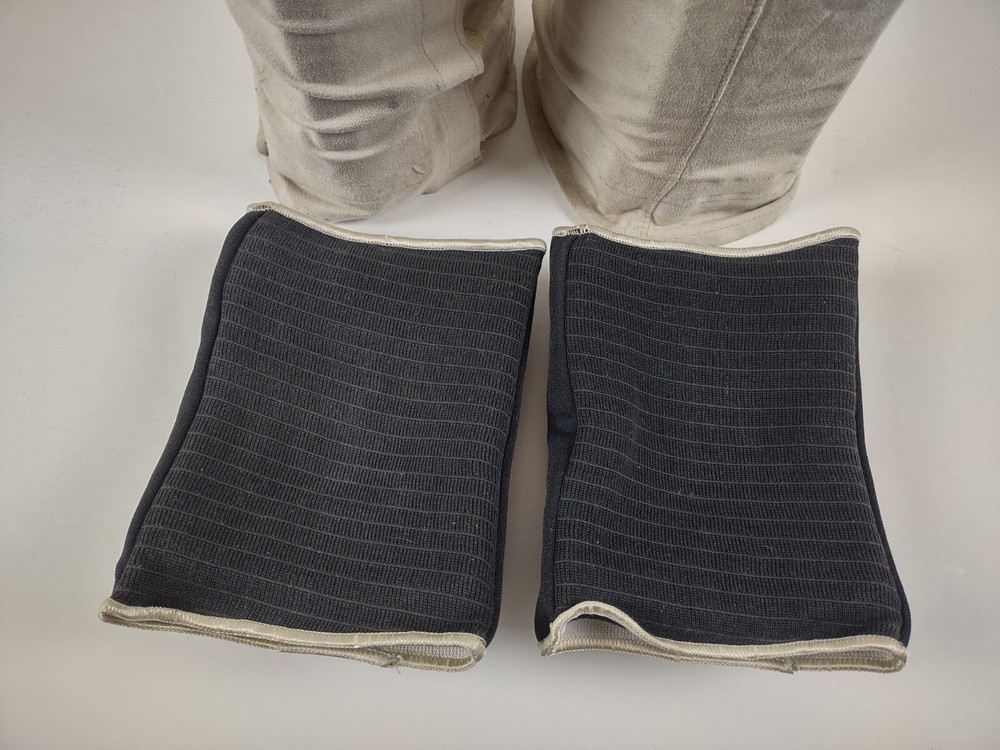 KISS vintage Paul Stanley Animalize Tour Concert Worn Leggings Sneaker Covers