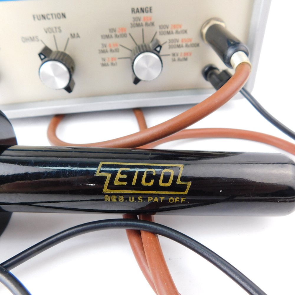 VTG EICO 242 SOLID STATE FET TVOM Analog Shop Meter & Operating/Assembly Manuals