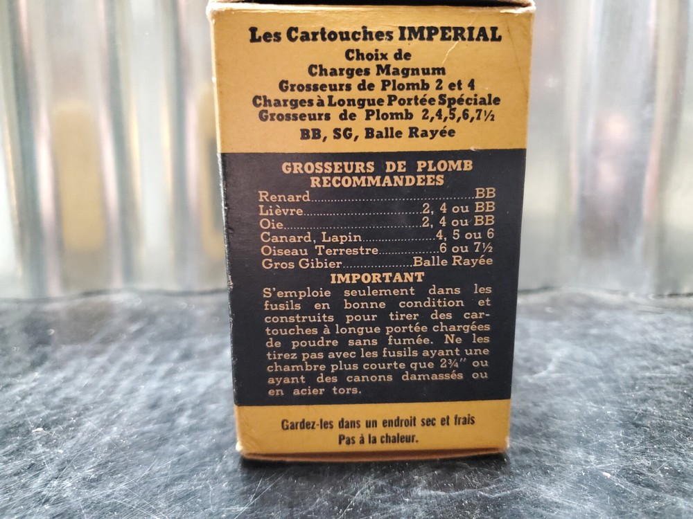 Imperial Special Long Range Load 16 GA Shotgun Shells Empty Box C-I-L
