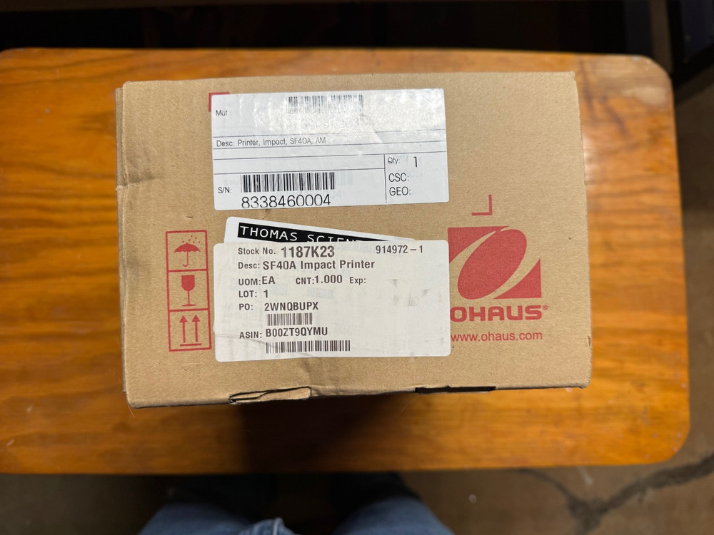 Ohaus SF40A Impact Dot-Matrix Printer BRAND NEW