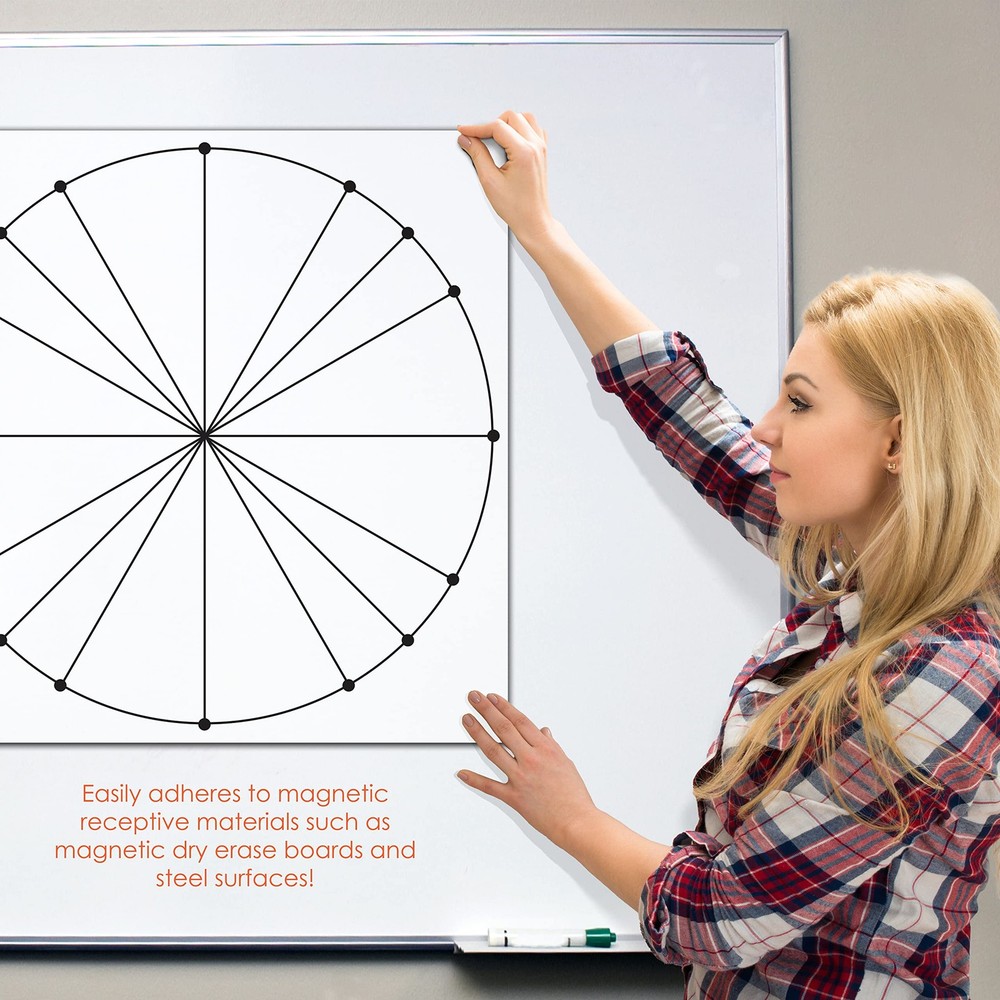 172898 Unit Circle Dry Erase Magnet