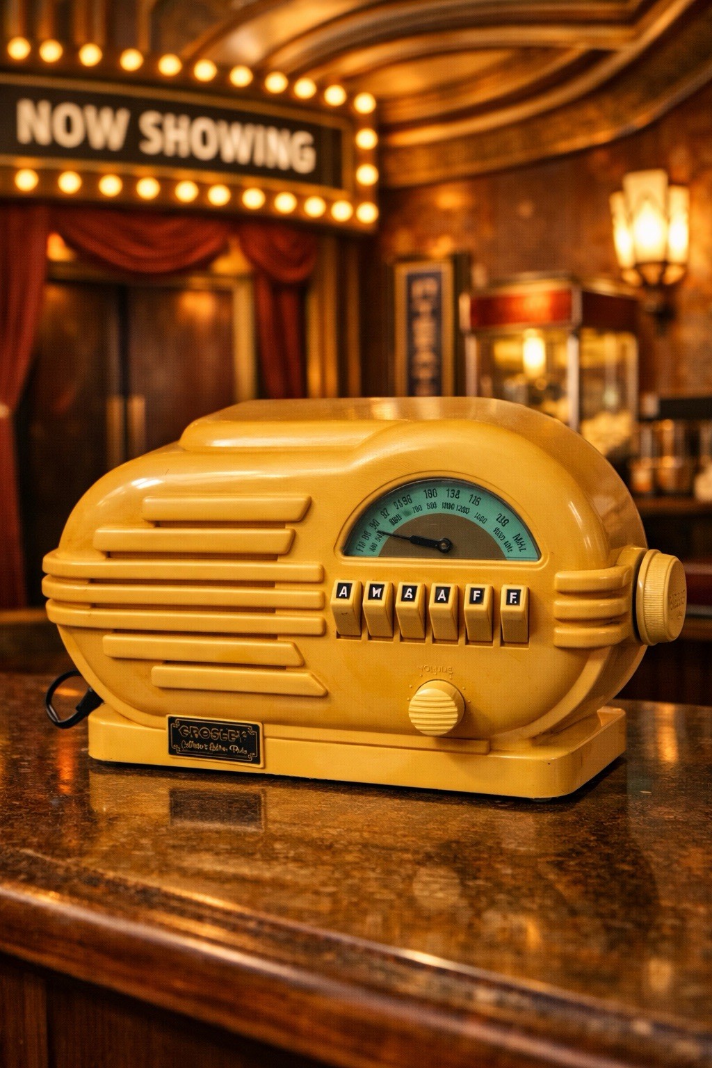 Crosley CR-3 Collector’s Limited Edition Art Deco AM/FM Radio Cassette Player📻