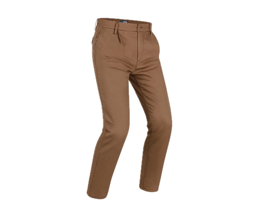 PMJ Sunset Single Layer Aramid AA Motorcycle Chinos - Cognac