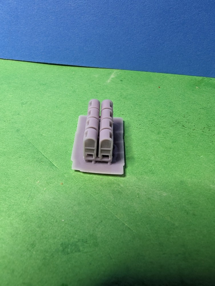 Z Scale Mail Post Boxes