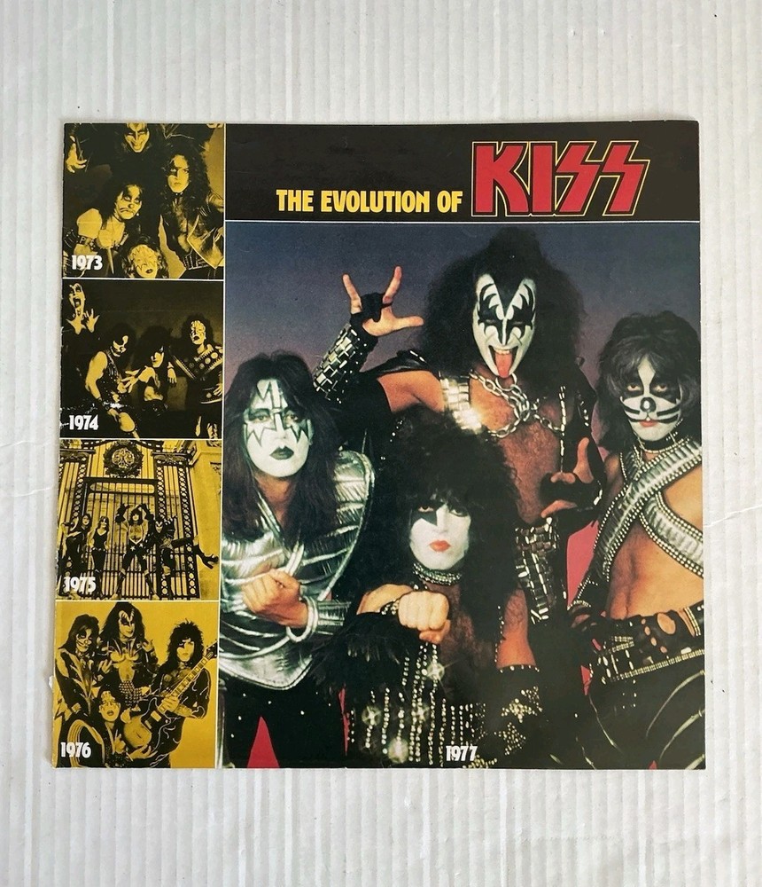 KISS Alive II Vinyl Record INSERT BOOKLET ONLY NO VINYL RECORD