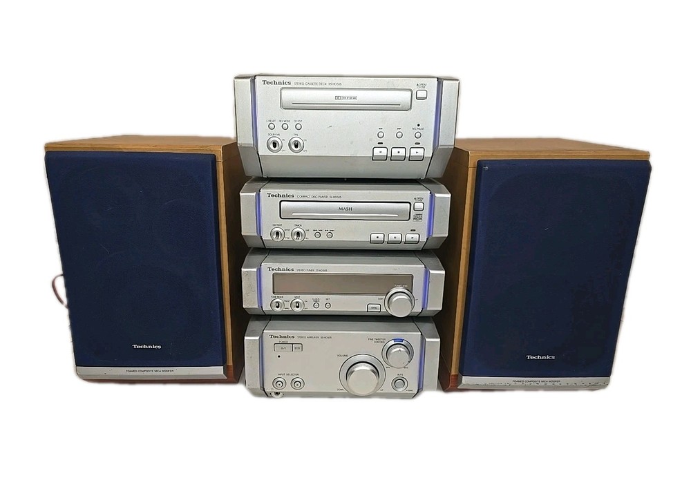 Technics Micro Stereo Component System *Partialy Working* READ