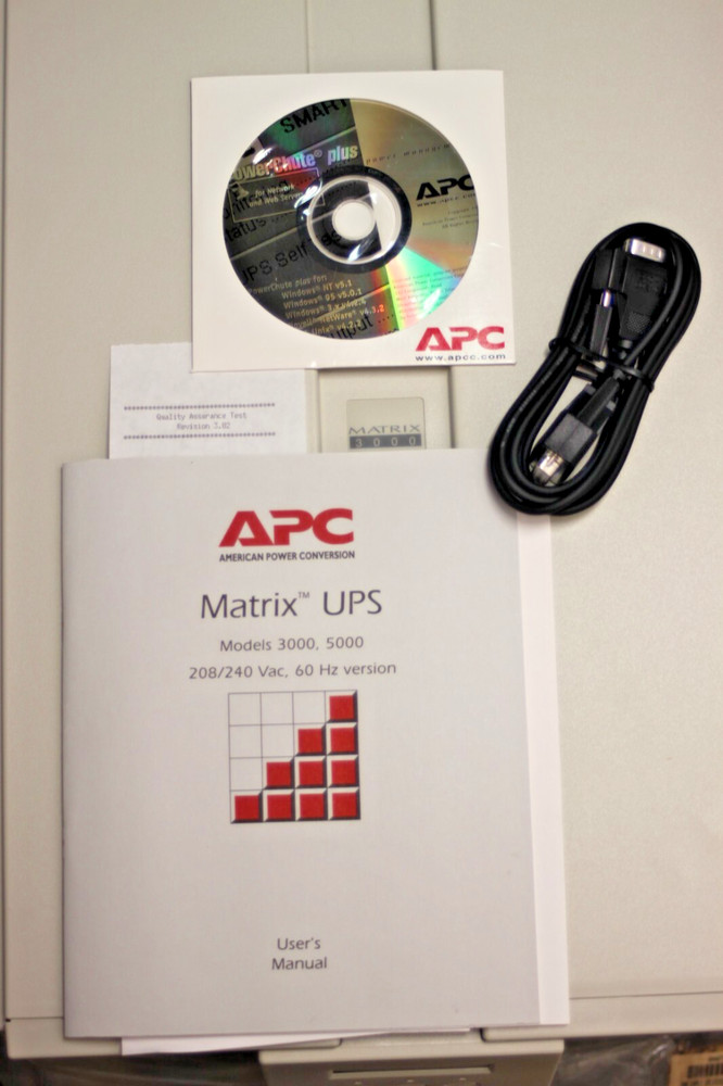 MX3000EU / 3KVA 3000VA APC LCD DIGITAL DISPLAY SINWAVE UPS / MATRIX