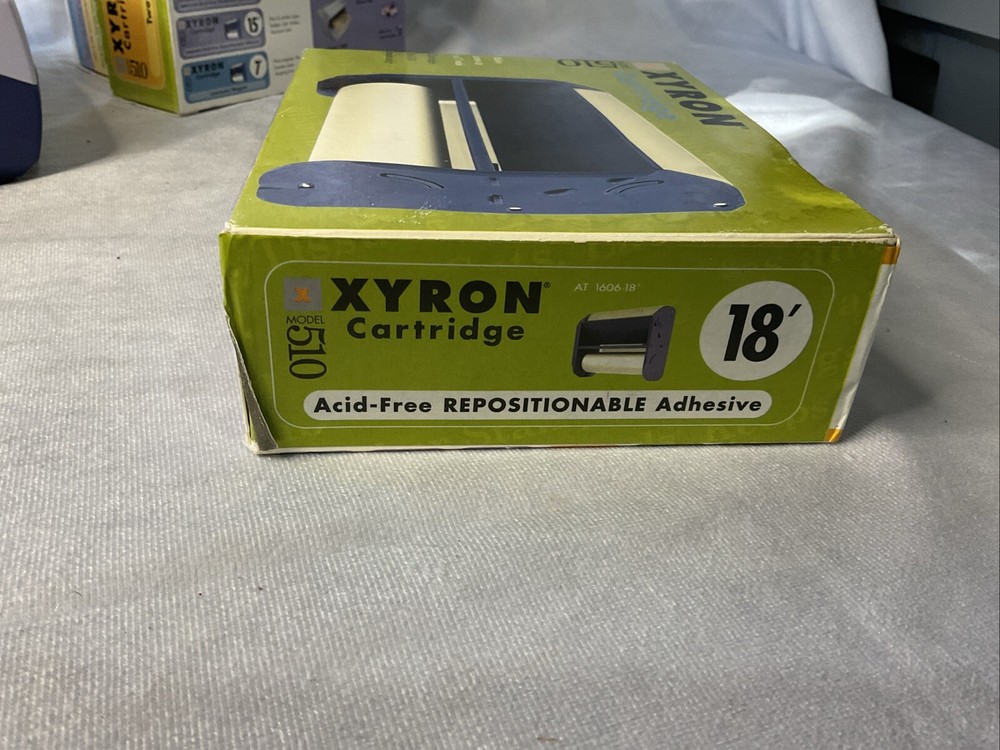 Xyron Creative Station 510 Sticker Maker Laminator PLUS 3 Replacement Cartridges