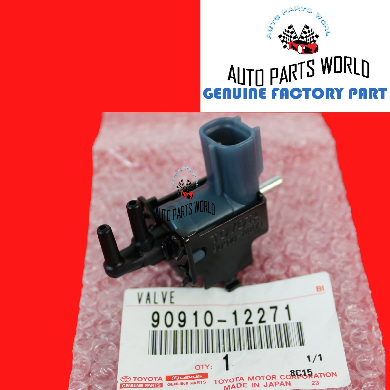 GENUINE TOYOTA CAMRY SOLARA LEXUS ES300 GS300 VACUUM SWITCHING VALVE 90910-12271