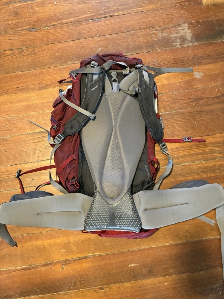 Gregory Deva 60 Pack 3D Harness Women S Backpack Internal Frame Hiking Red