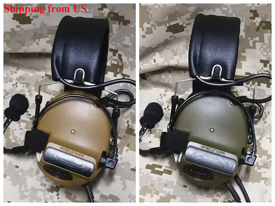 US! TCA Replica C3 Tactical Headphones Noise Reduction Headset COMTAC III