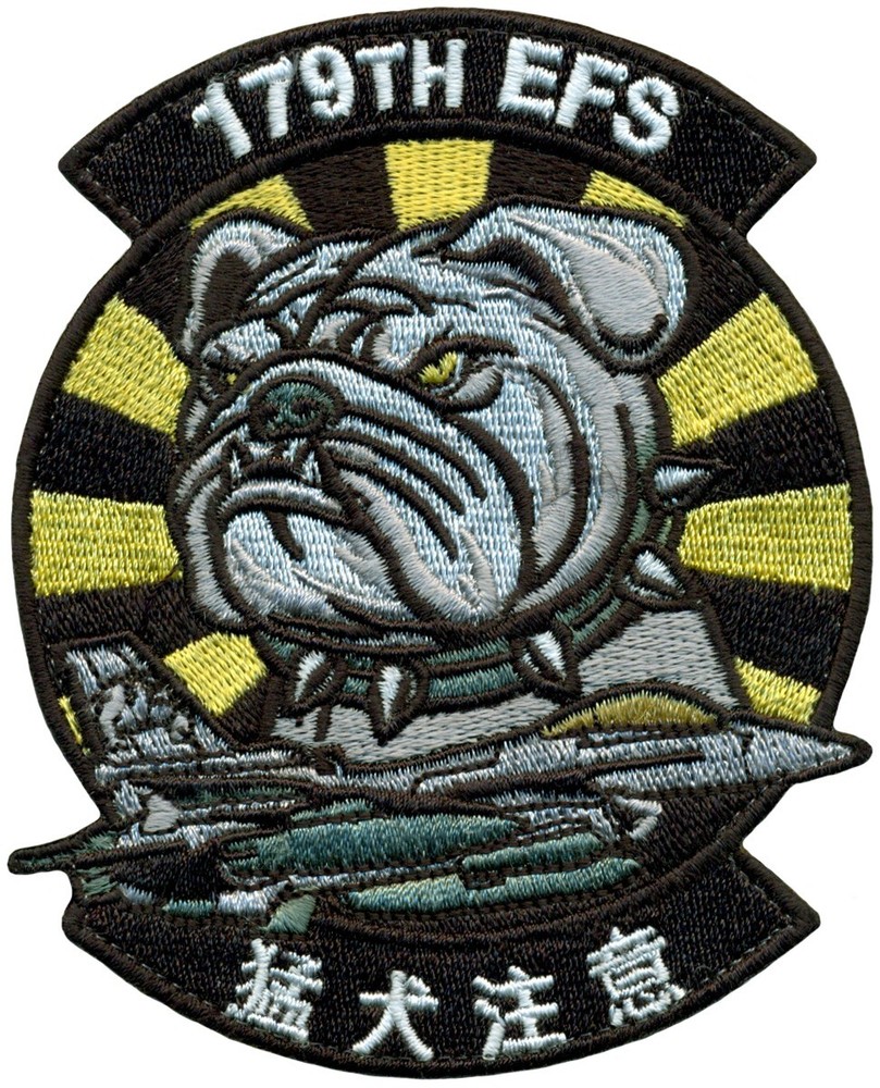 USAF 179th EXP FIGHTER SQUADRON GLOBAL FORCE MANAGEMENT DEPLOYMENT 2024 PATCH