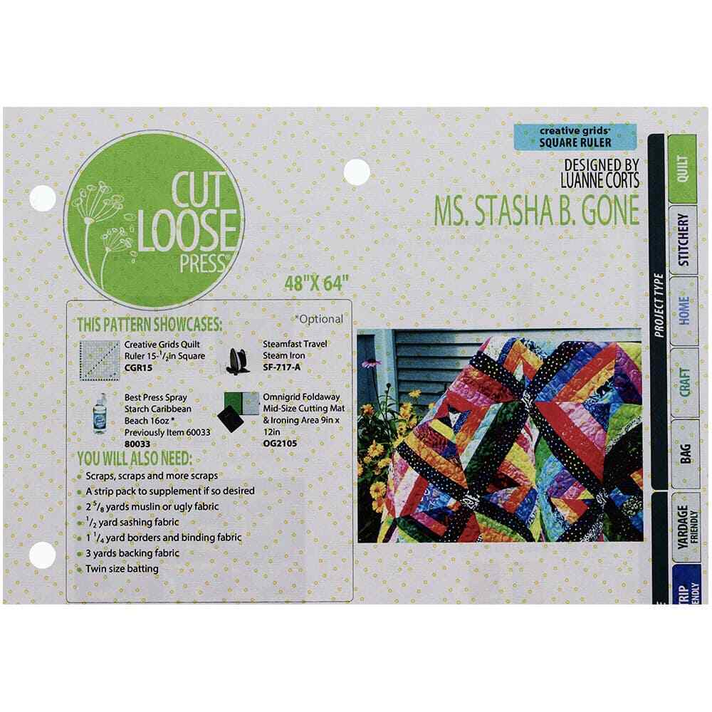 Cut Loose Press, Ms. Stasha B. Gone