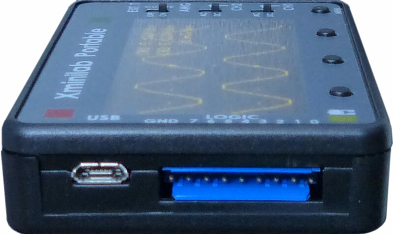 XMEGA Xminilab Oscilloscope, Logic Analyzer, Waveform Generator, Sniffer, FFT