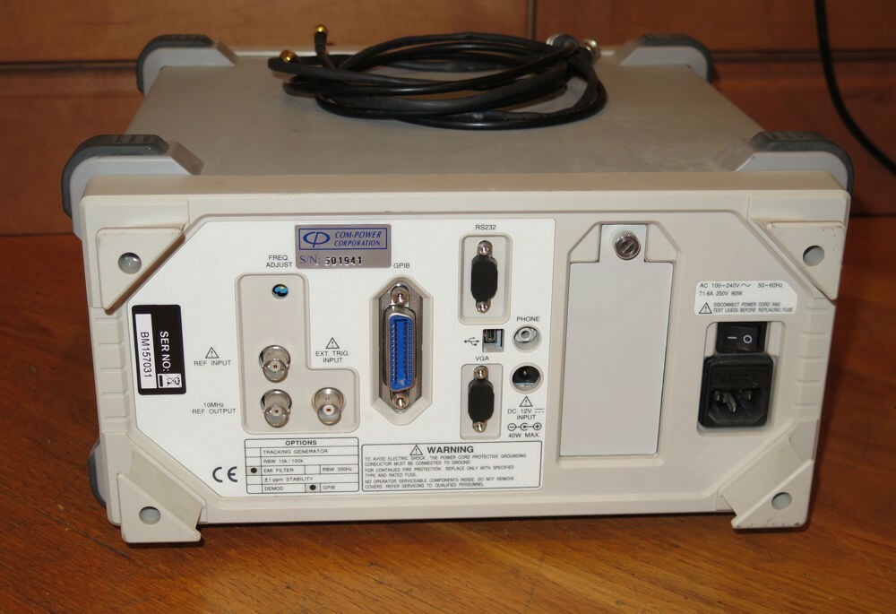 Com-Power SPA-3000 9kHz-3gHz Spectrum Analyzer for EMI Testing