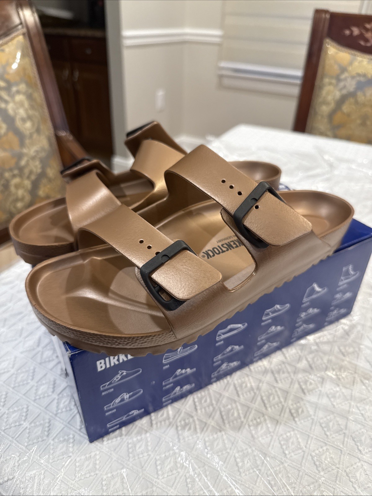 Birkenstock Arizona EVA Copper 42 Normal Fit 11w/ 9m