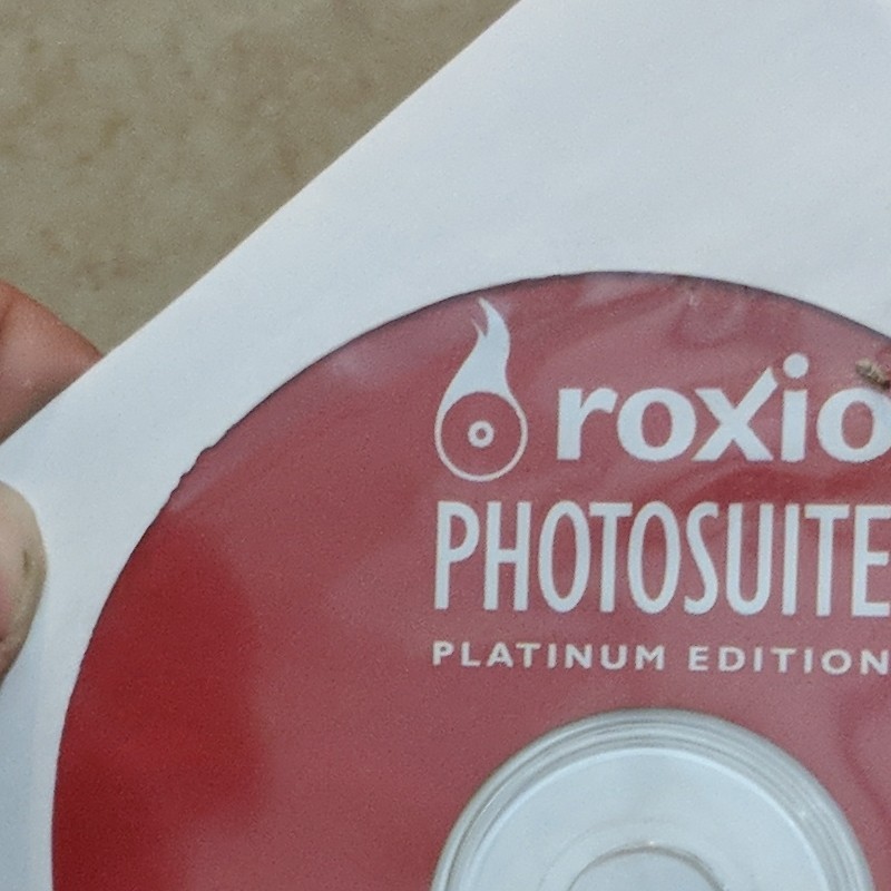 Roxio PhotoSuite 5 Platinum Edition Image Editing Software CD