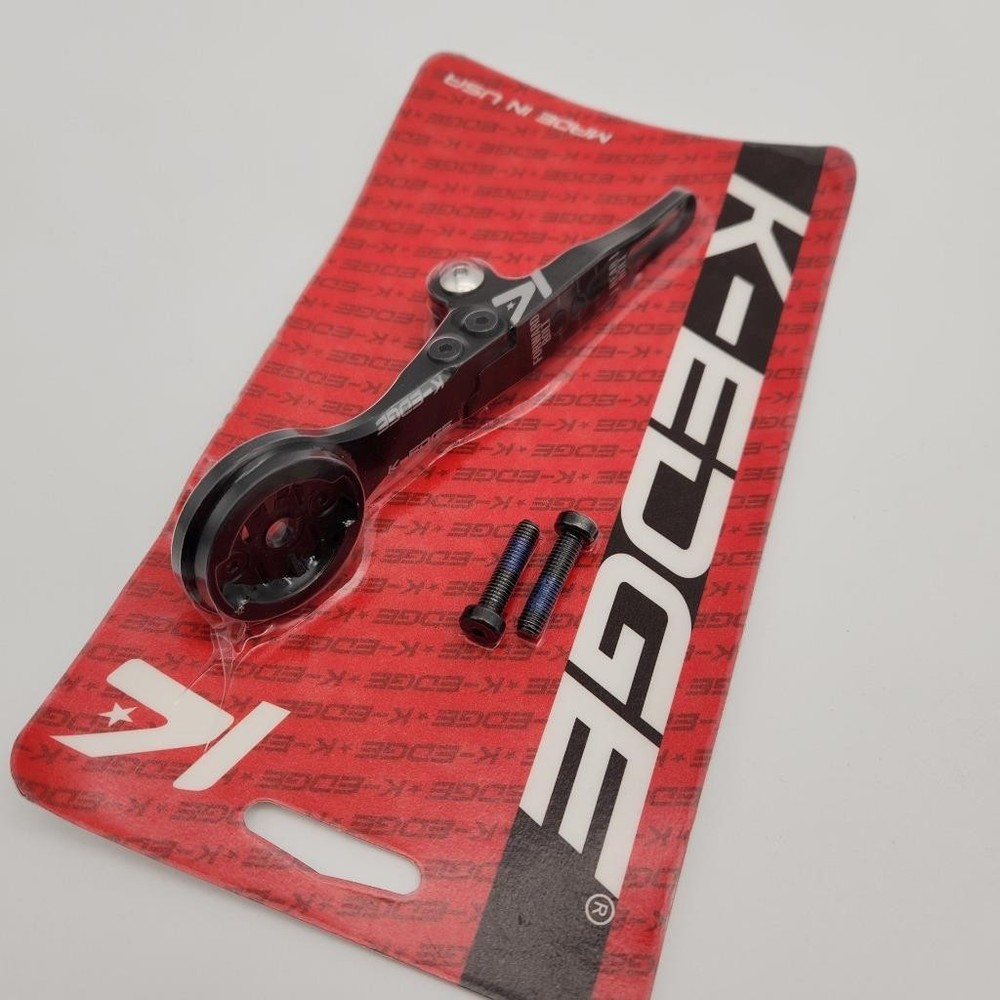 K-Edge Integrated Garmin Handlebar Combo Mount for Bicycle - Black OPEN PACKAGE