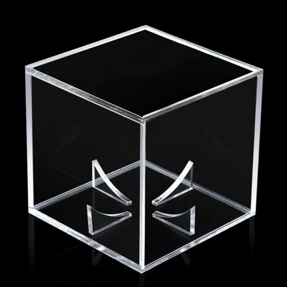 Acrylic Baseball Case for Display, UV Protected Baseball Display Cube, Autograph