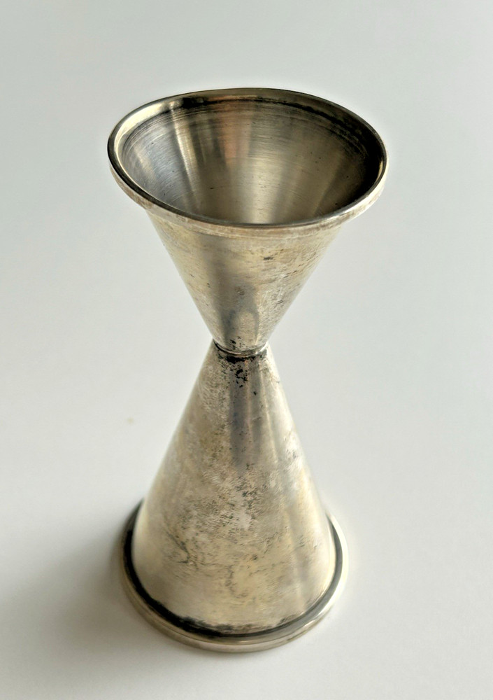 1943 Sterling Silver Double Jigger Drinks Measure