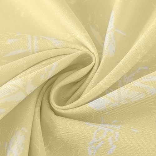 Rectangle Table Cloth Waterproof Heavy Duty 70" x 52" (Rectangular) Yellow