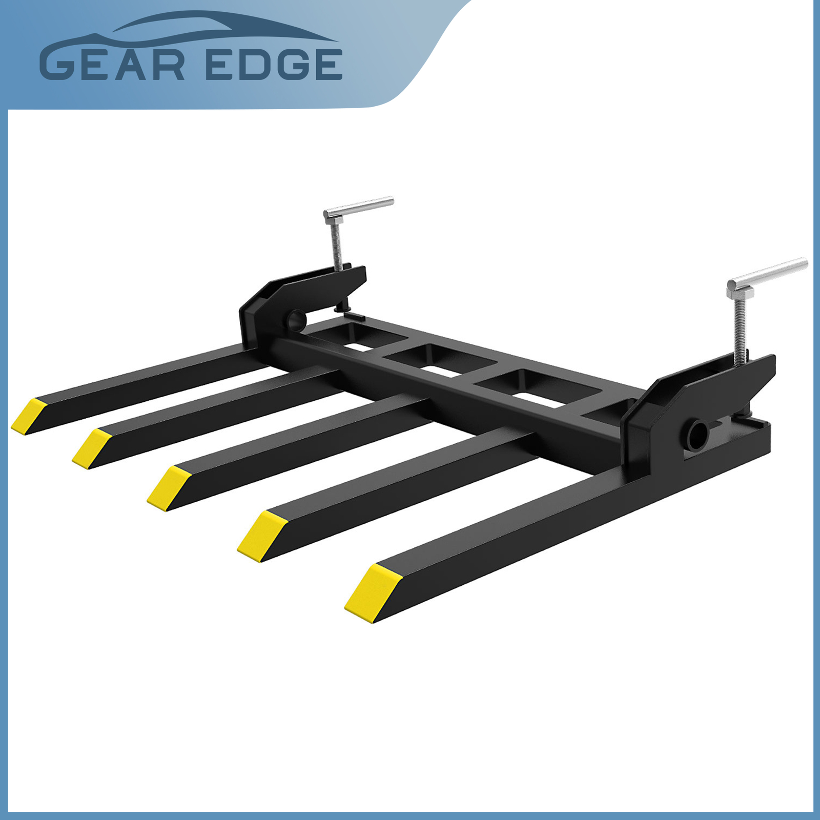 Clamp on Debris Forks for 42" Bucket Pallet Skid Steer &Tractor Loaders 2500 LBS
